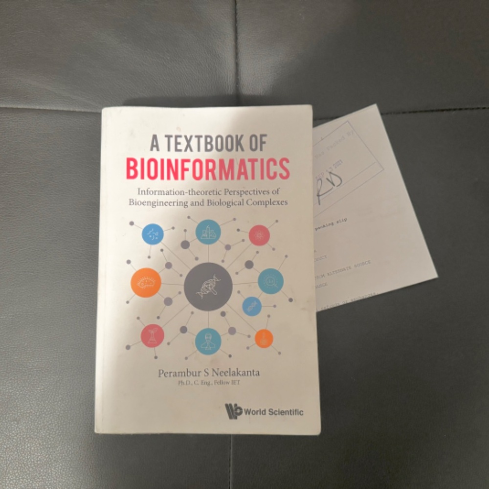 “A Textbook of Bioinformatics”